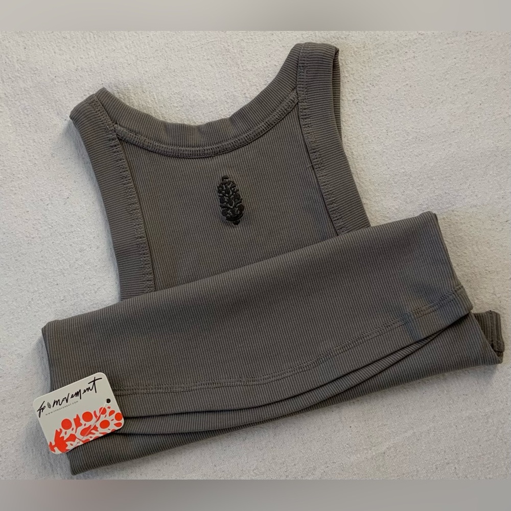 Free People Movement ‘ Knockout Tank ‘ *NWT 
Color ~ Sage Stone ~ XS ~ - Picture 8 of 15
